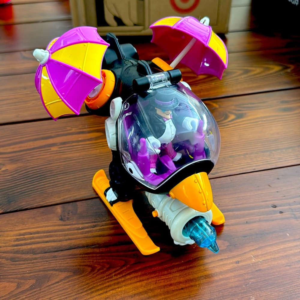 Fisher-Price Imaginext DC Super Friends, the Penguin Copter-used